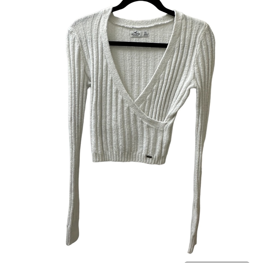 White Hollister Top